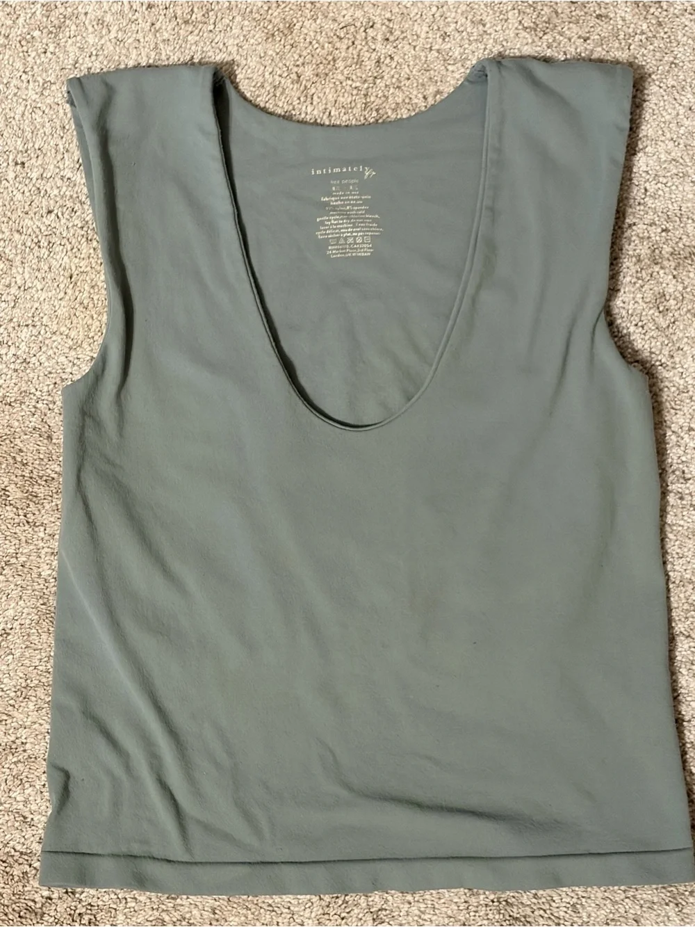 Free People Clean Lines Muscle Cami